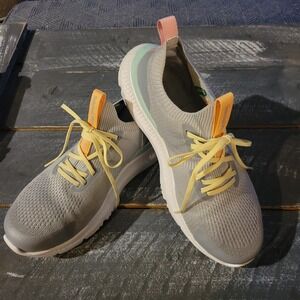 Timberland PRO® Women's 7 M Setra EH Composite Safety Toe‎ Shoe in Grey/Aqua